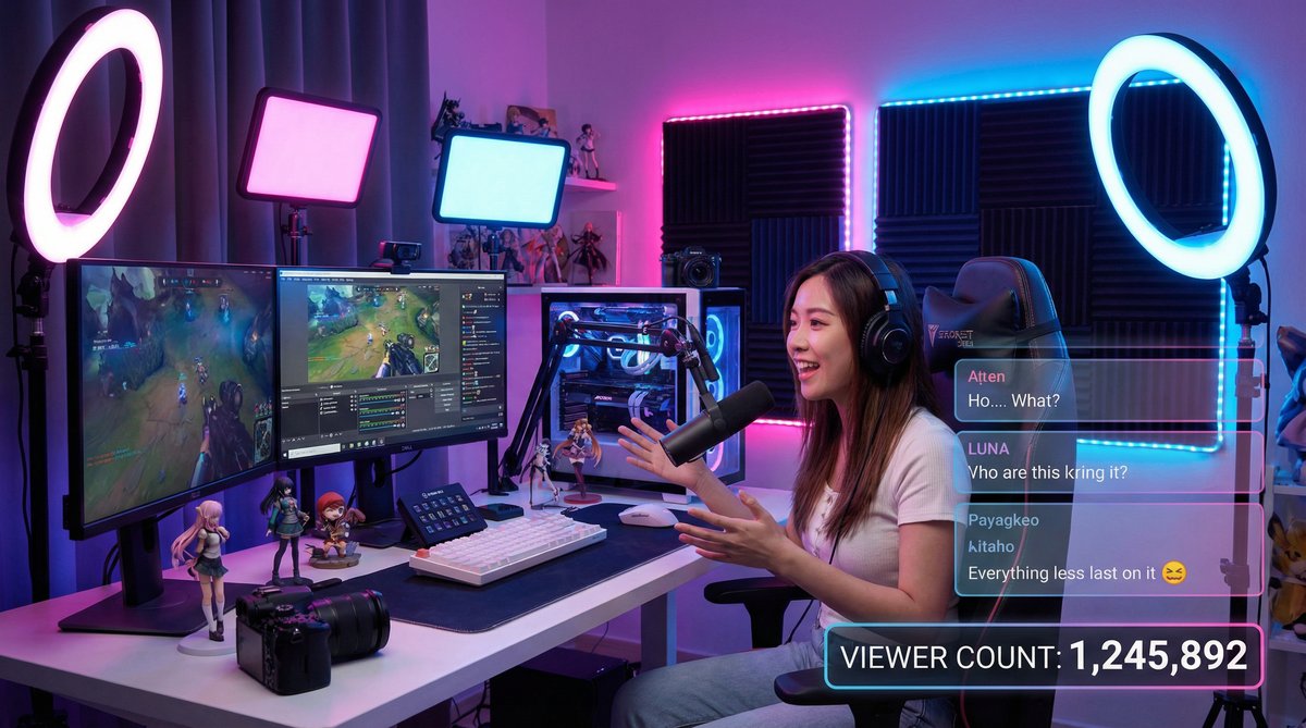 国产主播游戏视频直播